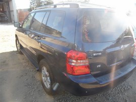 2003 Toyota Highlander Navy Blue 3.0L AT 2WD #Z22750